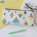 wholesale Korean Large Capacity Stationery Student School Cotton Canvas Cute Gift Ziplock Pencil Bag